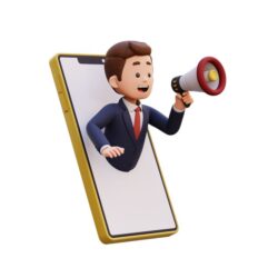 1150951248520550887 Social media marketing illustration representing a digital marketing strategist in Kannur managing online promotions, branding, and audience engagement.